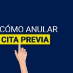 cómo anular cita pasaporte