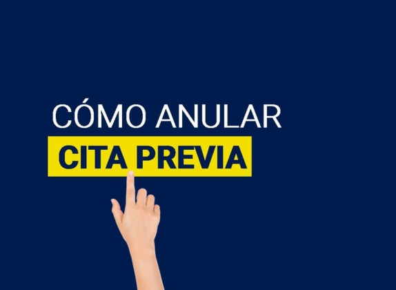 cómo anular cita pasaporte