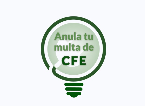 cómo anular una multa de cfe